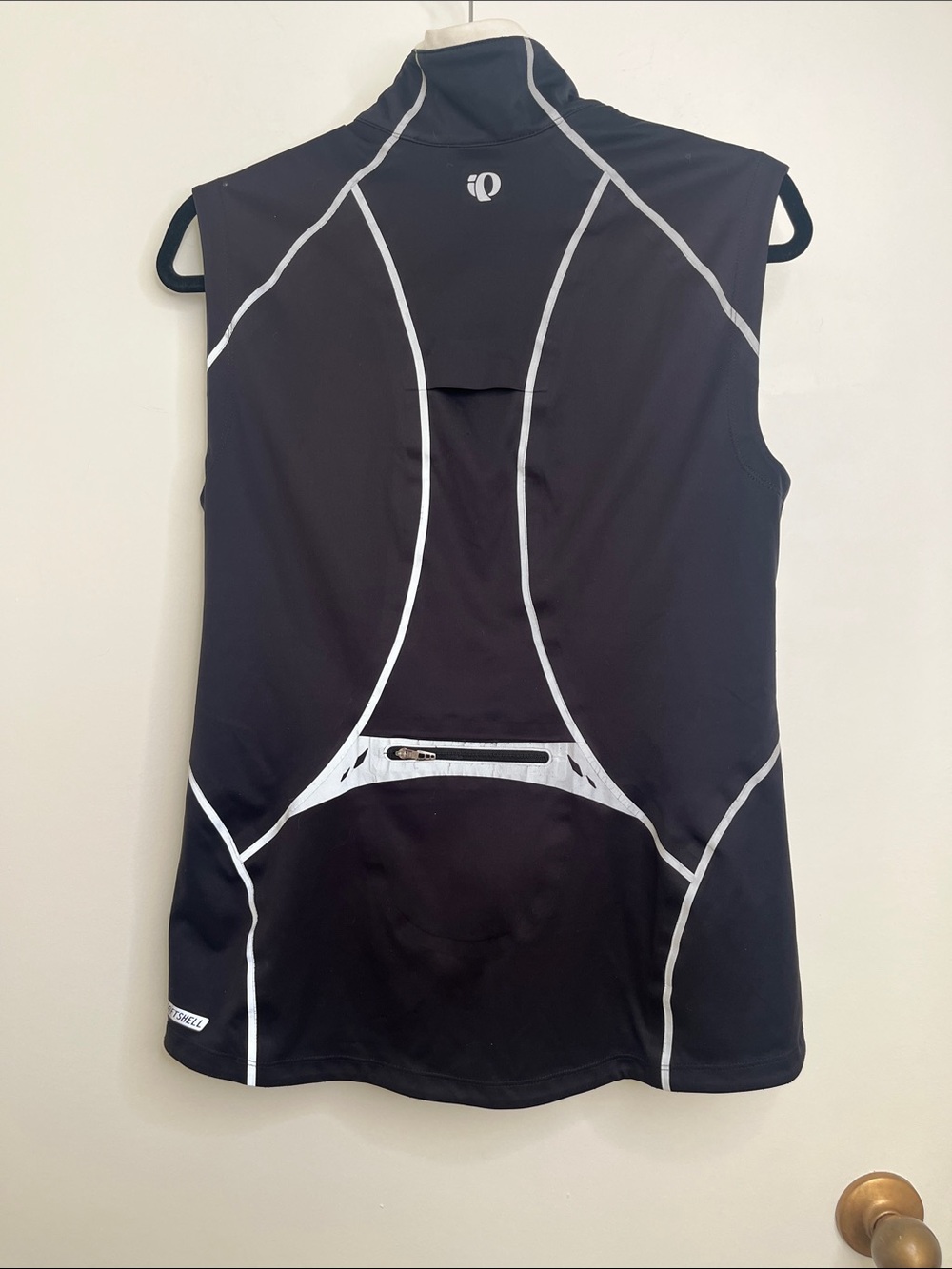 Pearl Izumi P.R.O Cycling Vest Womens Size Large Black Full Zip Mock Neck - Picture 7 of 16